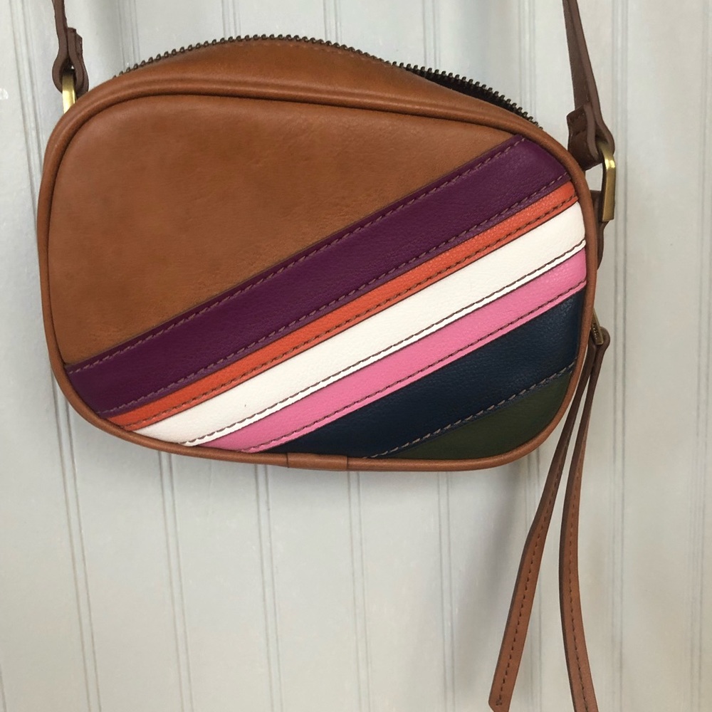 Small leather fossil brand crossbody - Picture 4 of 4